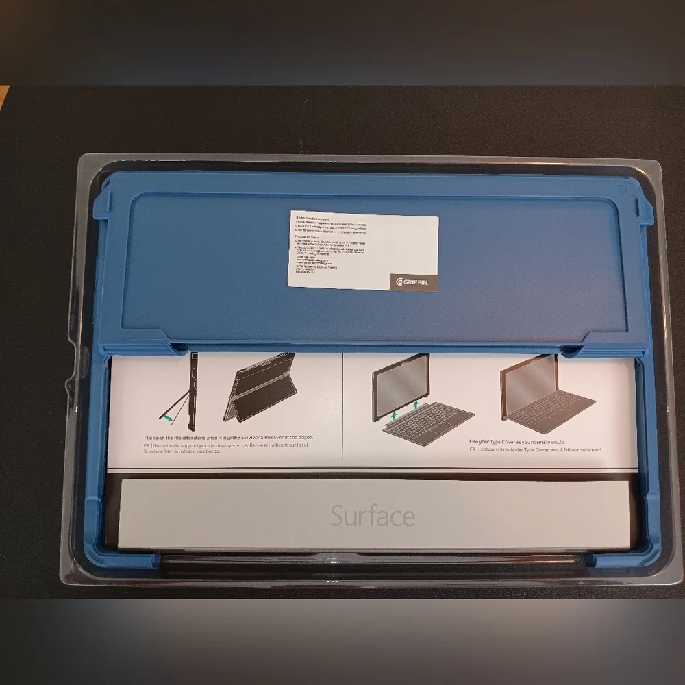 Survivor Slim Blue Case for Microsoft Surface Pro New